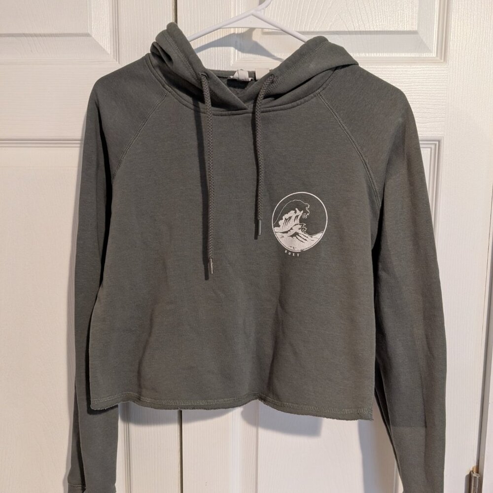 Roxy Easy Afternoon Crop Pullover Hoodie M